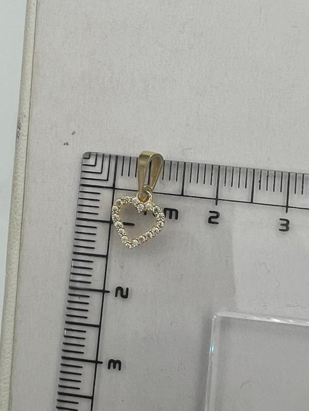 תליון לב "אמורה" מזהב 14 קראט | RAM 0.41 דגם